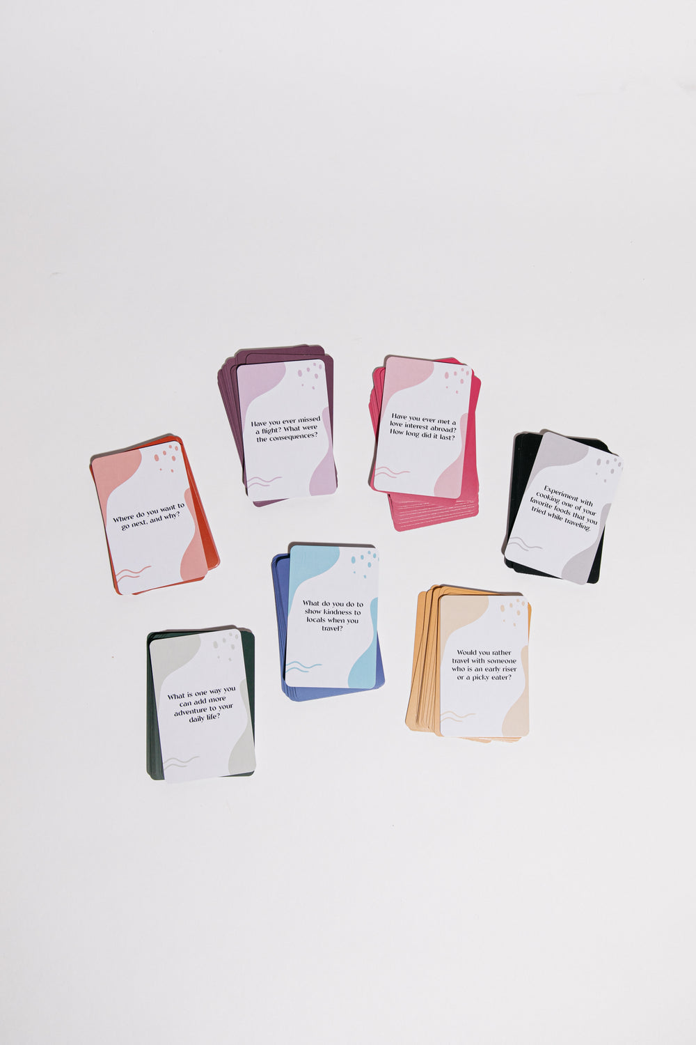 Wanderlust Table Travel Deck