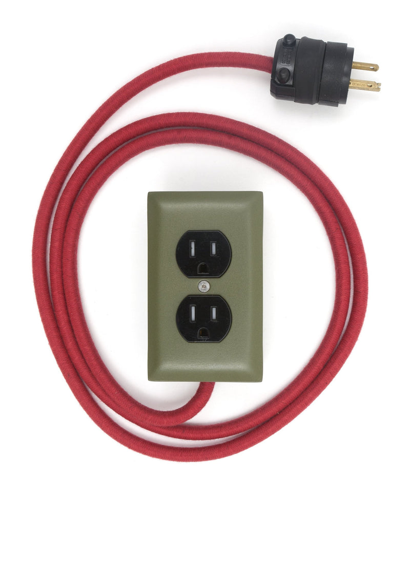 8' Exto Extension Cord with Dual USB/C and Outlet