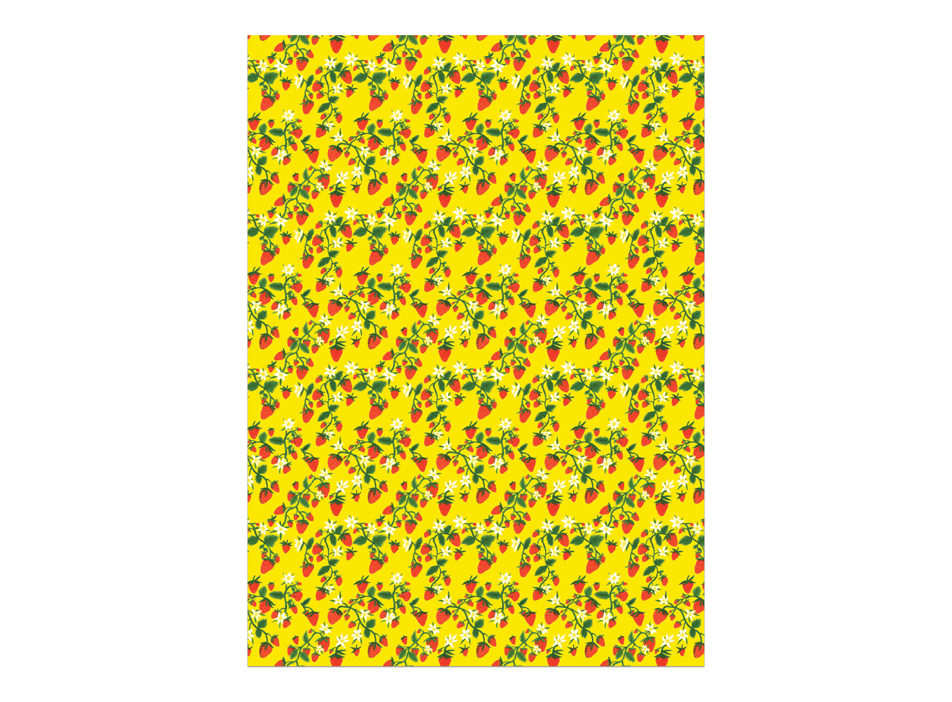 Strawberry Patch Wrap Roll Red Cap Cards