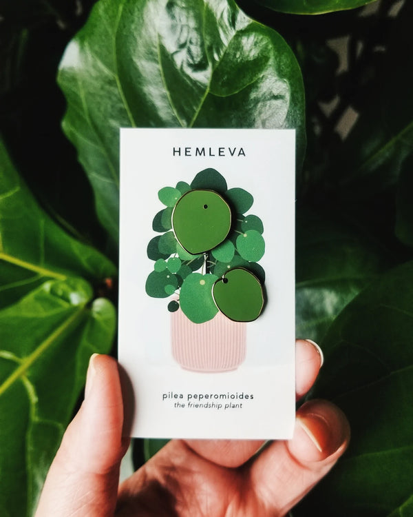 Pilea Enamel Pin