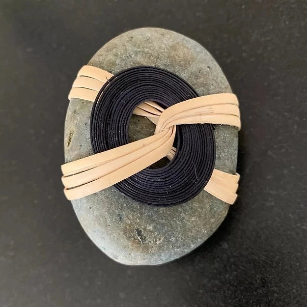 Coiled Wrapped Rock - Medium