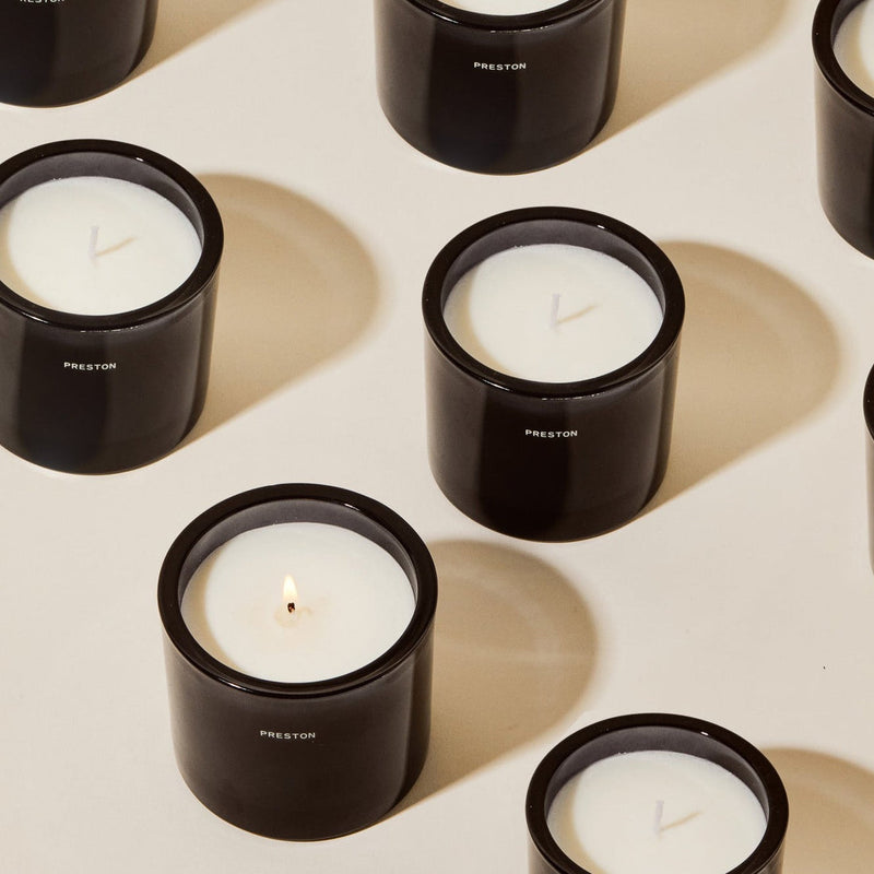 Preston Candle - Leather