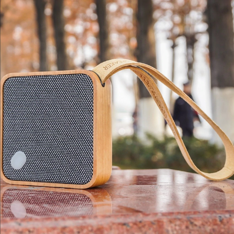 Mi Square Speaker Bamboo