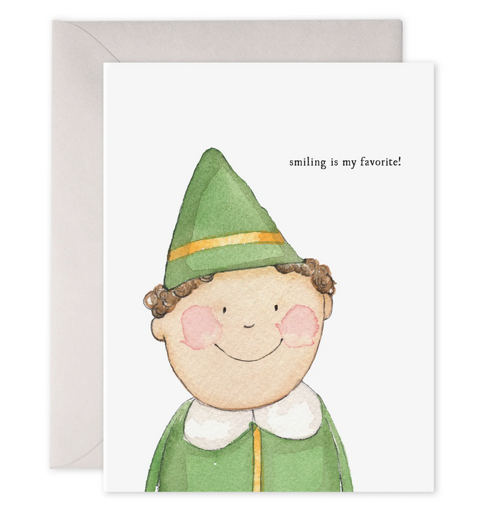 Smiling Buddy Holiday Card