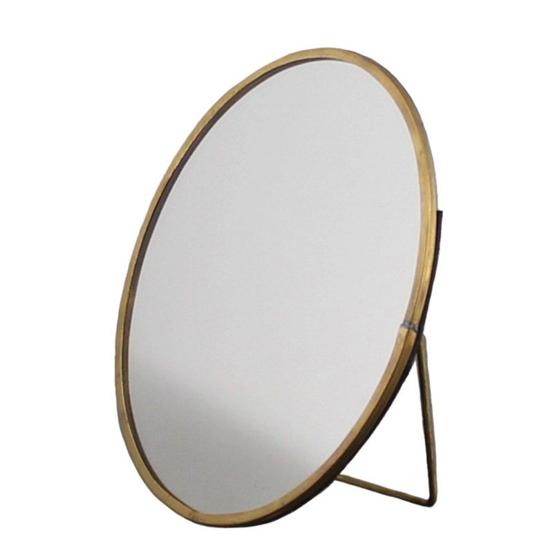 Monroe Brass Easel Mirrors