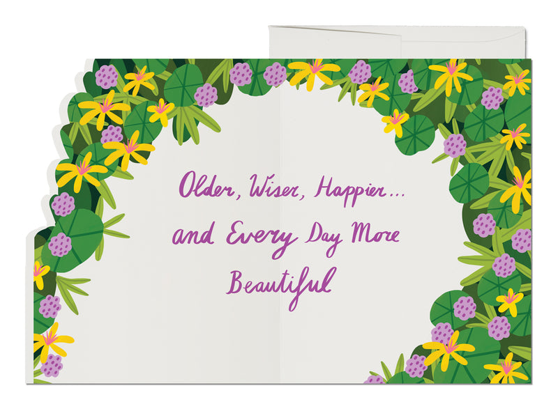 Beautiful You Birthday French Fold Card