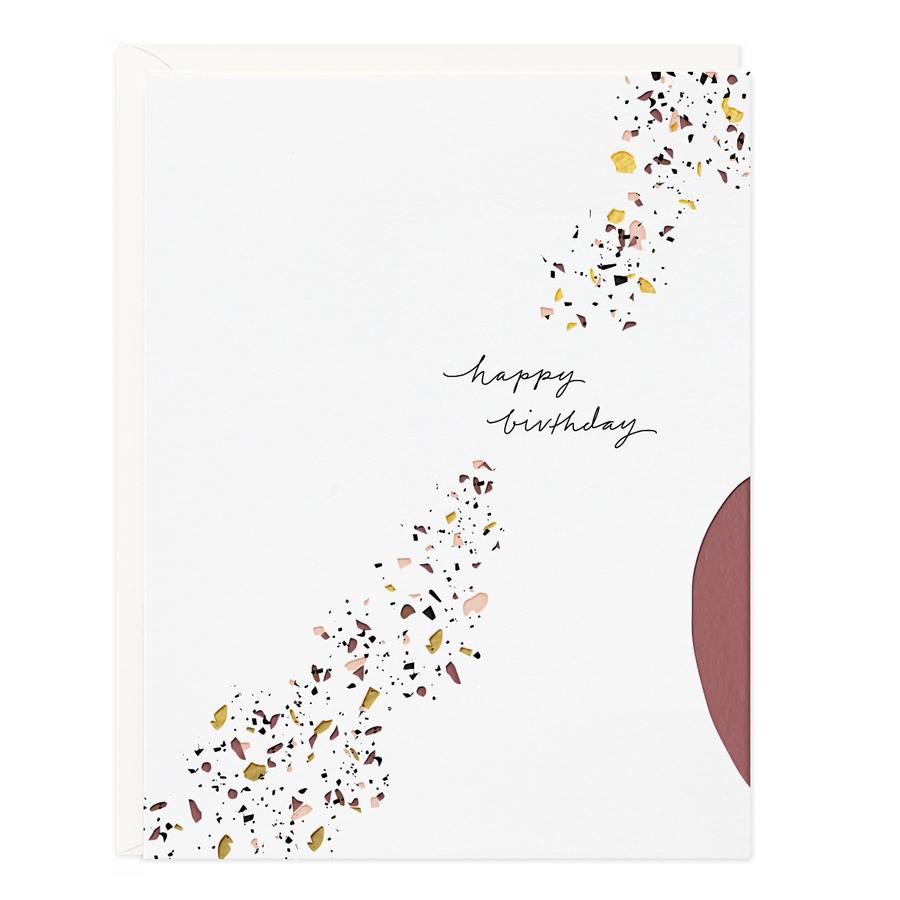 Birthday Terrazzo Greeting Card