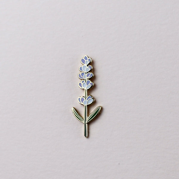 Lavender Enamel Pin