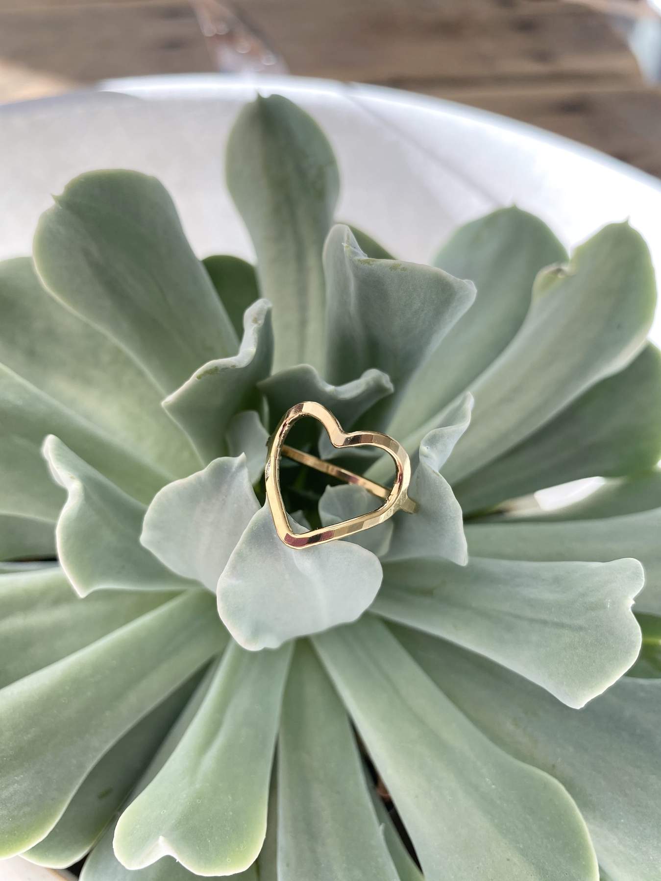Heart Ring Gold Filled - Homage Pasadena