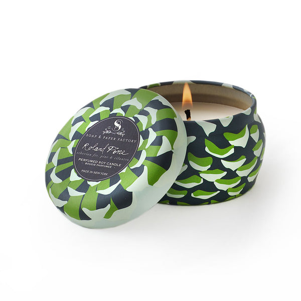 Roland Pine Travel Tin Soy Candle