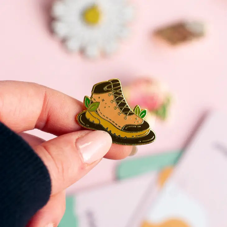 Hiking Boot Enamel Pin
