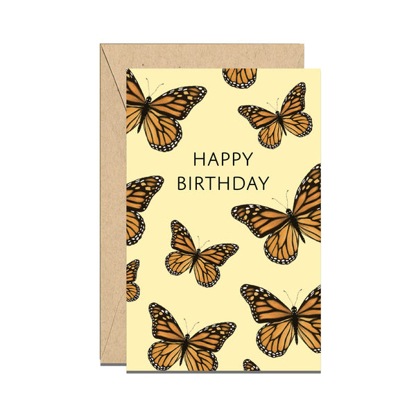 Monarch Butterflies Mini Card