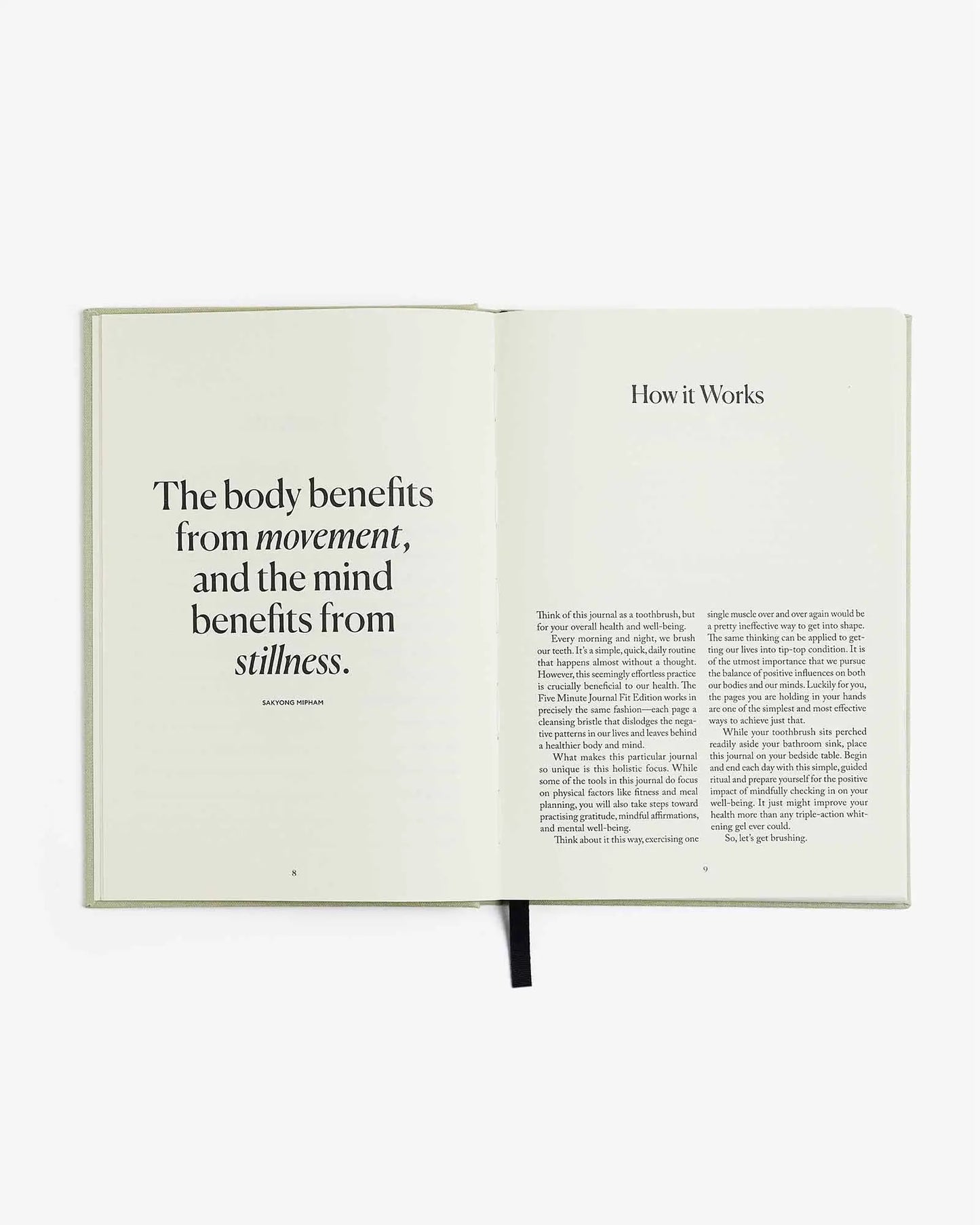 The Five Minute Journal - Fit Edition