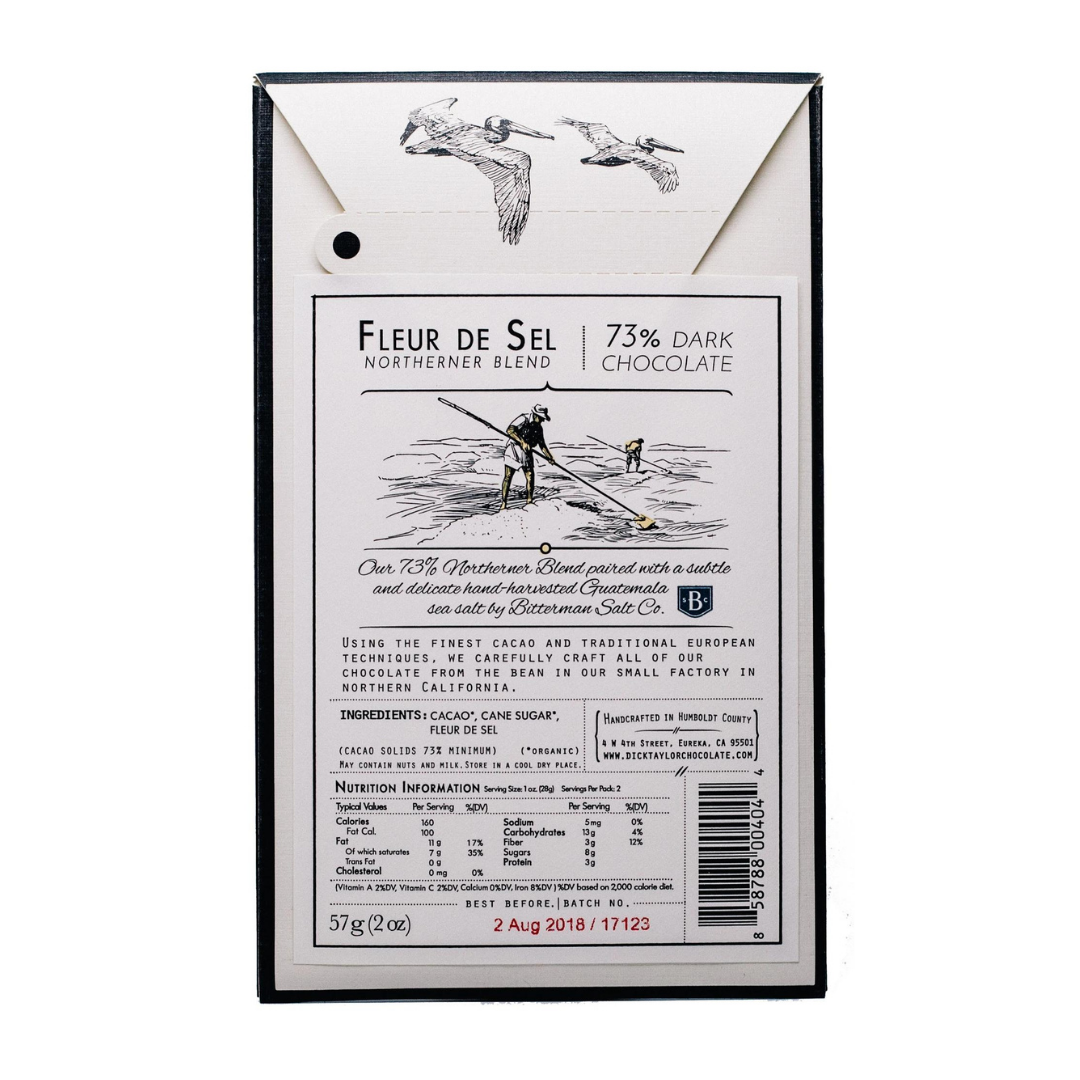 Fleur de Sel 73% Dark Chocolate