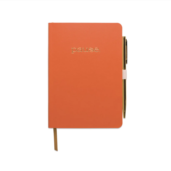Gratitude Journal with Pen - "Pause" Designworks Ink