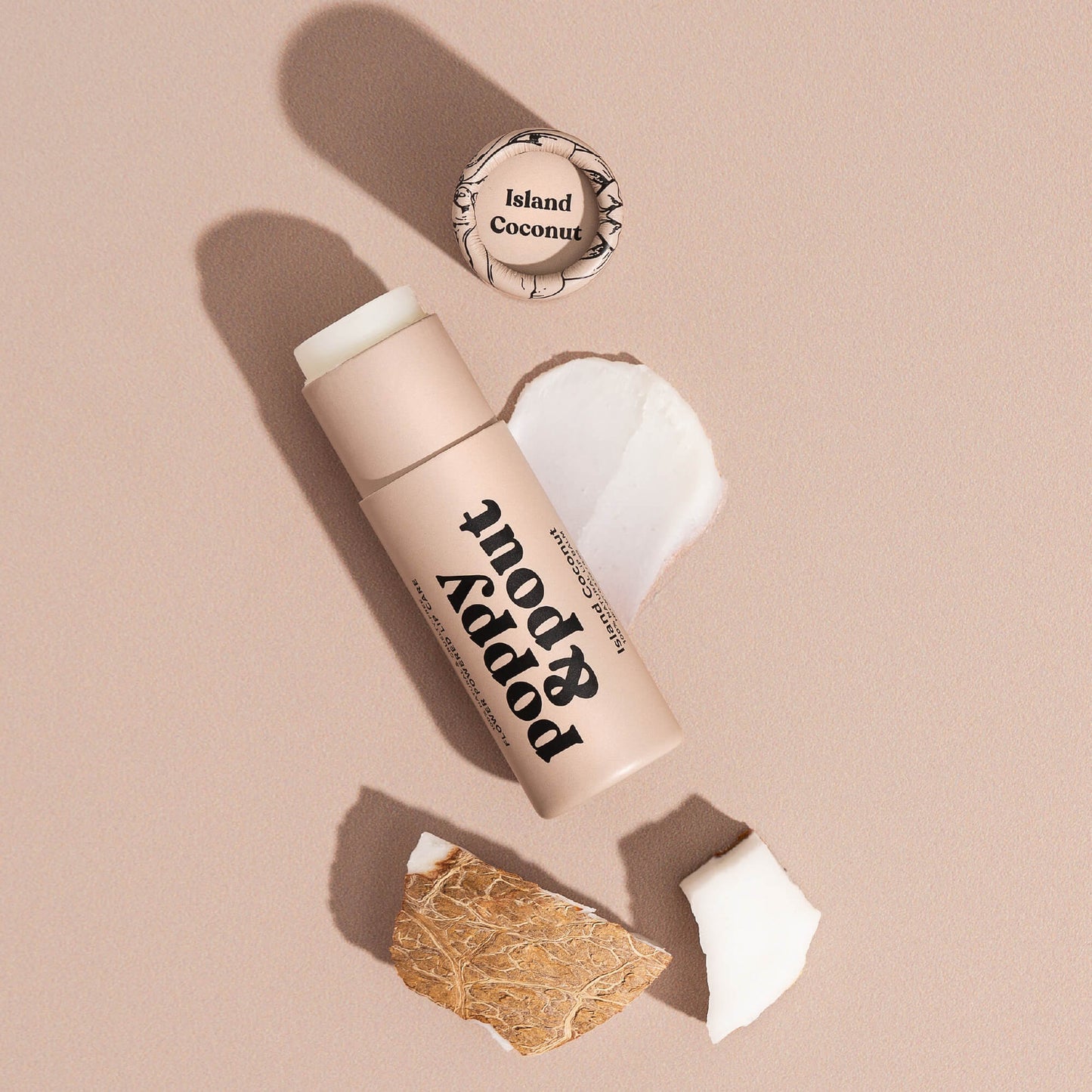 Lip Balm - Island Coconut Poppy & Pout