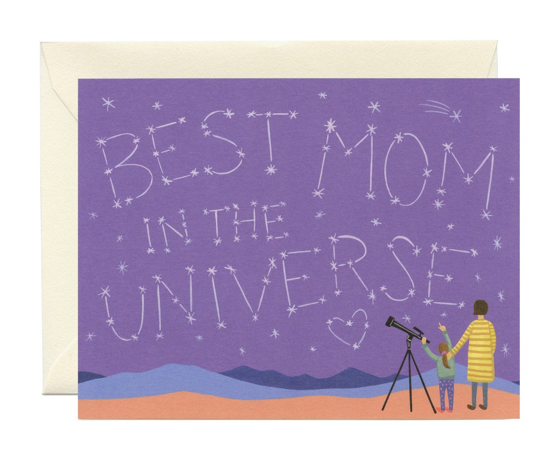 Universe Mom Greeting Card Yeppie Paper