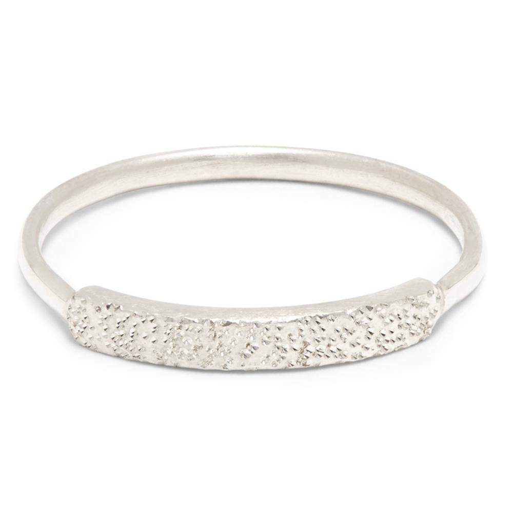 Diamond Dust Narrow Ring Sterling